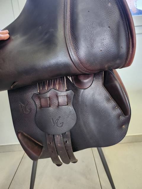 Selle obstacle 17 pouces Vincent Gaffet