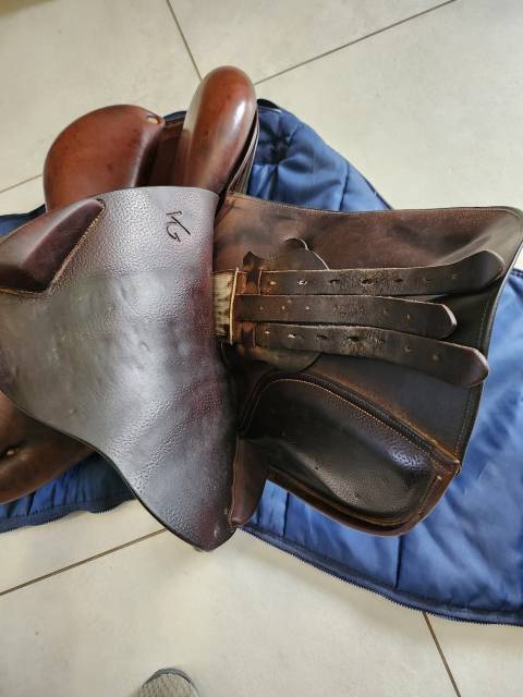 Selle obstacle 17 pouces Vincent Gaffet