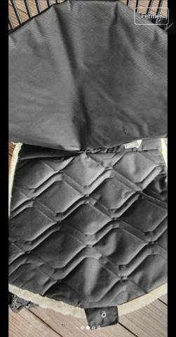 Protége  poitrail couverture cheval  NEUF fourganza 