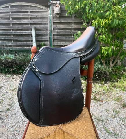 Selle mixte privilège équitation 17 pouces