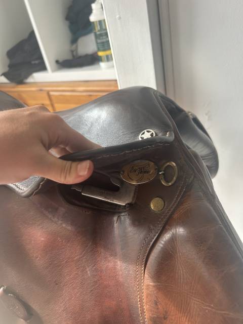 Selle Eric Thomas 17,5 pouces 