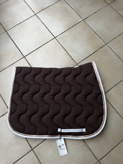 Tapis Pénélope marron taille mixte 