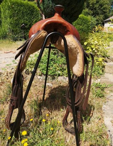 Selle western continental 15,5