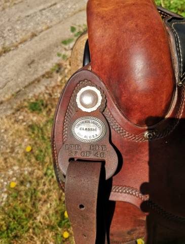 Selle western continental 15,5