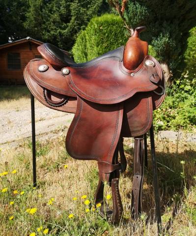 Selle western continental 15,5