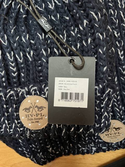Bonnet et écharpe HV POLO