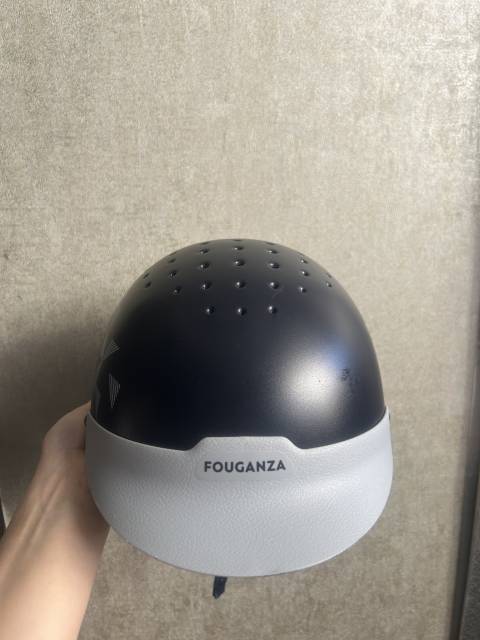 Casque bleu gris fouganza enfant S