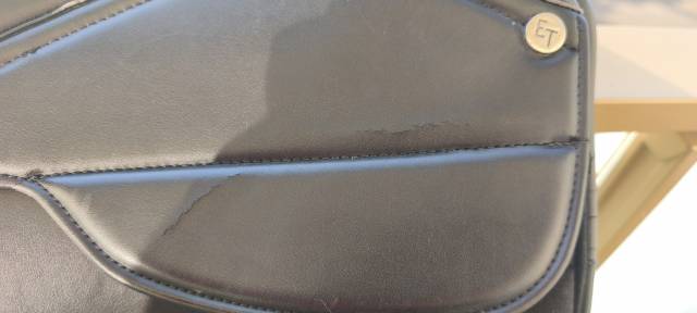 Selle dressage Éric thomas synthétique 17,5 