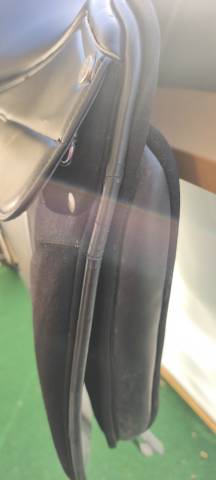 Selle dressage Éric thomas synthétique 17,5 