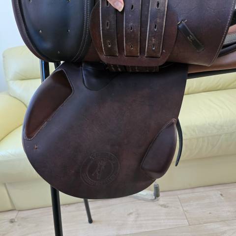 Selle d'équitation Terry's Sensor 17' mixte équipée
