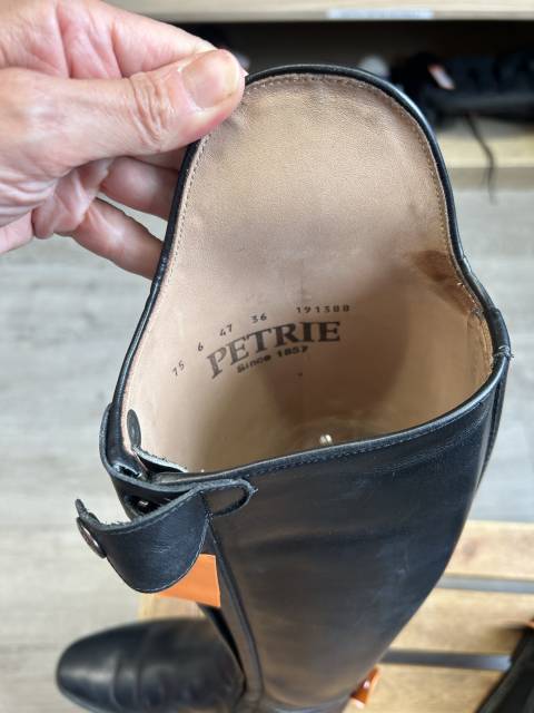 Bottes dressage Petrie T39
