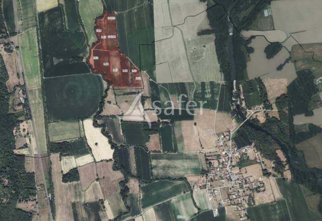 11 ha de foncier Irrigable Castelnau-Rivière-Basse