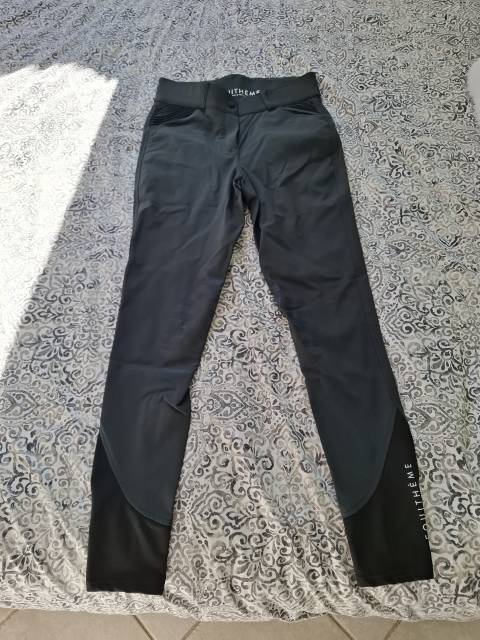 Pantalon Equitheme T36 vert sapin