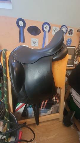 Selle dressage Platinium X time rider taille 17