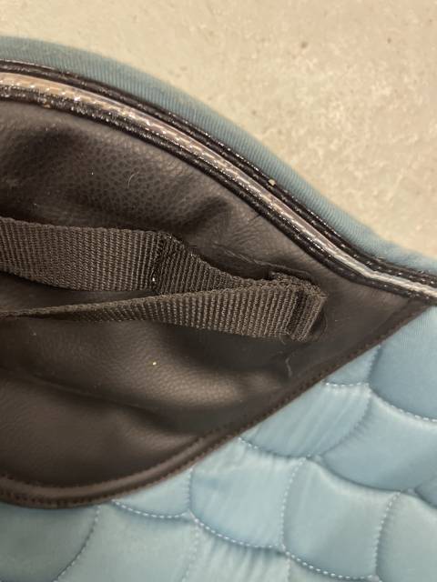 Tapis bleu canard Equithème