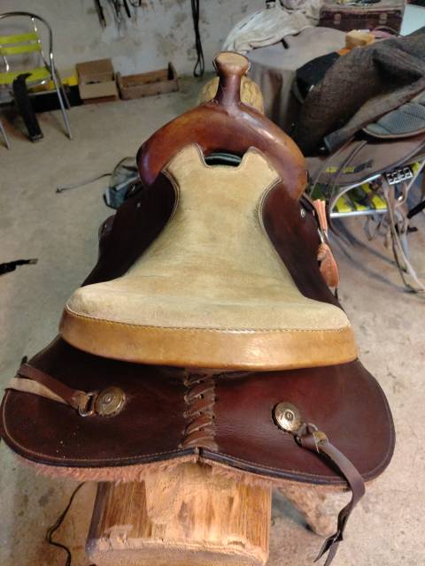 Selle western de randonnée 