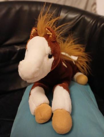 Peluche cheval
