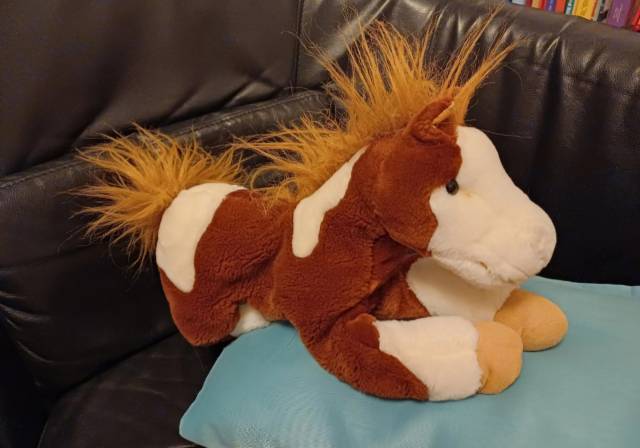 Peluche cheval