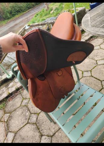 Selle Bruno Delgrange partition 17.5