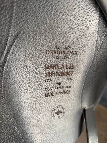 Selle dressage Devoucoux