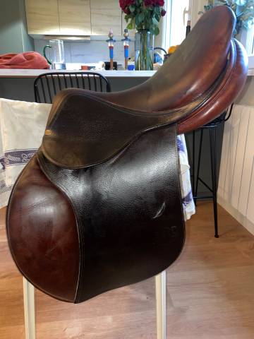 Selle Bruno Delgrange 17,5 pouces