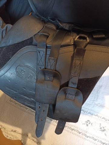 Selle &eacute;quitation Kent ans master 17'