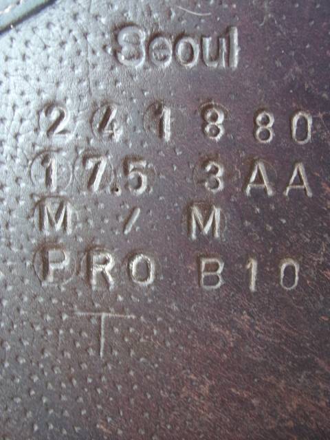 Selle Forestier Seoul Doubl&eacute;e Veau 17'5