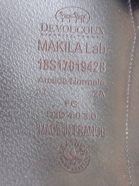 Selle Devoucoux Makila Lab 17'