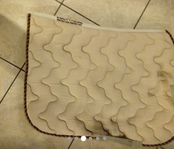 Tapis Equith&egrave;me beige Cheval - Full