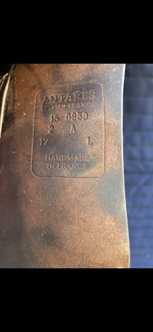 Selle antares 17 pouces 