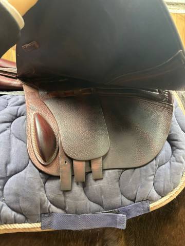 Vends selle mixte 2019 CWD 17,5 avec housse et &eacute;trivi&egrave;r