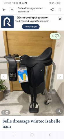 Selle dressage Wintec Isabelle icon hard