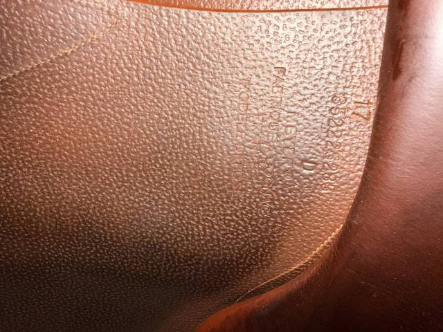 Selle Meyer 17 de 2023 &eacute;tat parfait