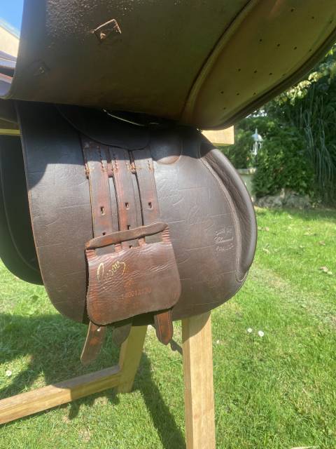 VEND Selle Pessoa mod&egrave;le Amo 17,5' - cuir de vachette 