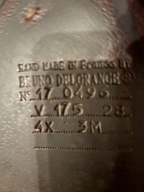 Selle Bruno DELGRANGE 17,5 mod&egrave;le VIRTUOSE