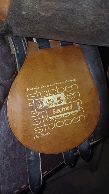 Selle cuir Stubben 