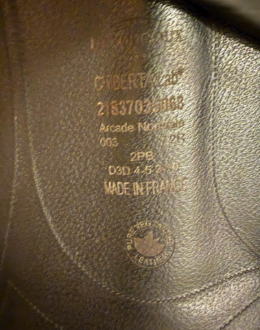 Selle DEVOUCOUX Chiberta Lab 18' noire