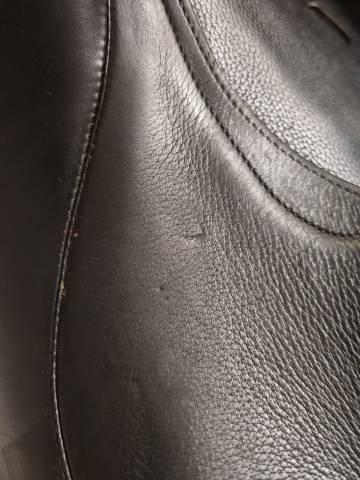 Selle dressage stubben 17"