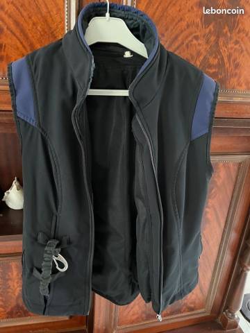 Gilet airbag Helite Zip'In + doublure taille M
