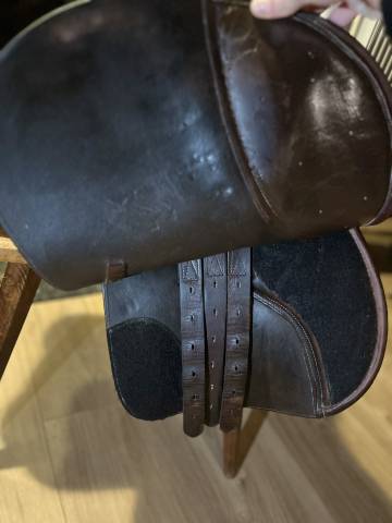 Selle Eric Thomas mixte 17,5&rsquo;