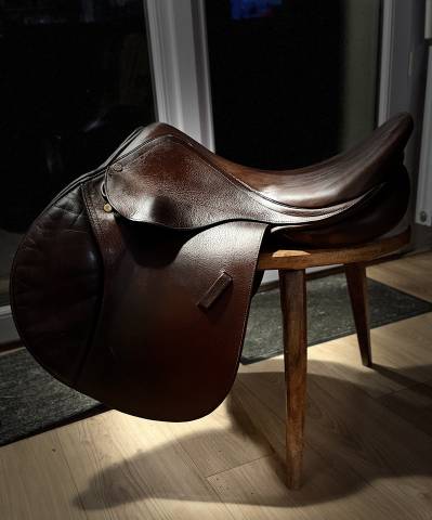 Selle Eric Thomas mixte 17,5&rsquo;