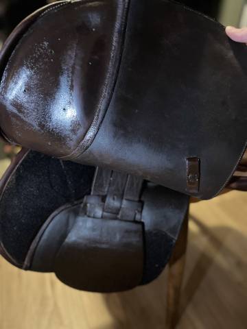 Selle Eric Thomas mixte 17,5&rsquo;