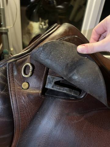 Selle Eric Thomas mixte 17,5&rsquo;