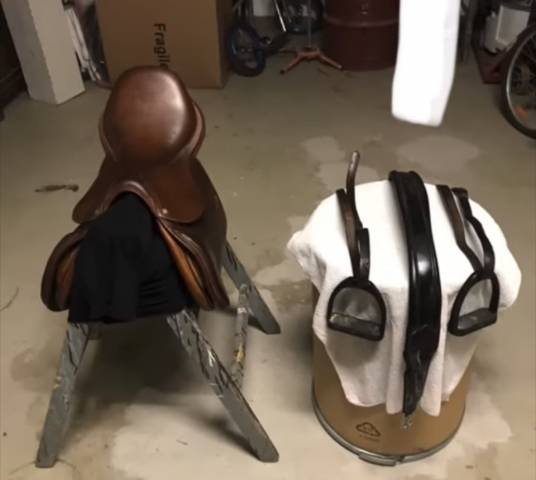 Selle Devoucoux mod&egrave;le SOCOA 17.5