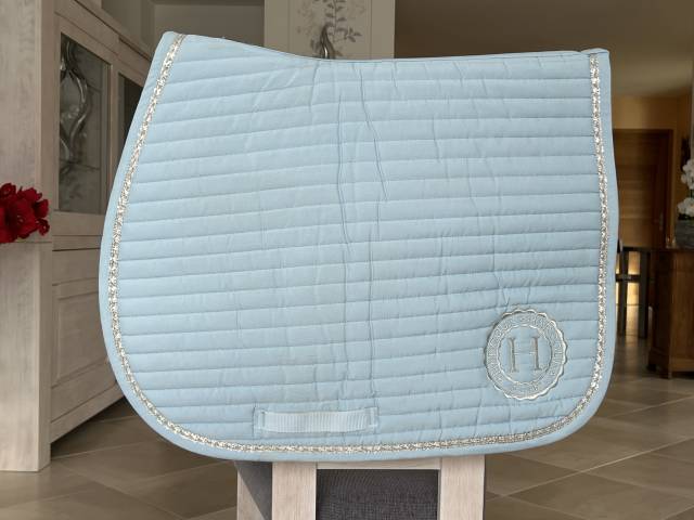 Tapis de selle Harcour viola bleu glacial 