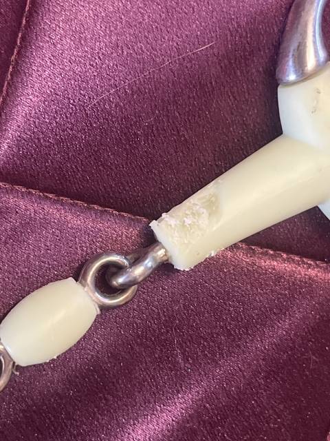 Mors cheval utilis&eacute; 1 fois