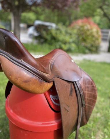 Selle anglaise cuir Terry's Quality Saddlery