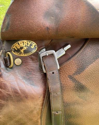 Selle anglaise cuir Terry's Quality Saddlery