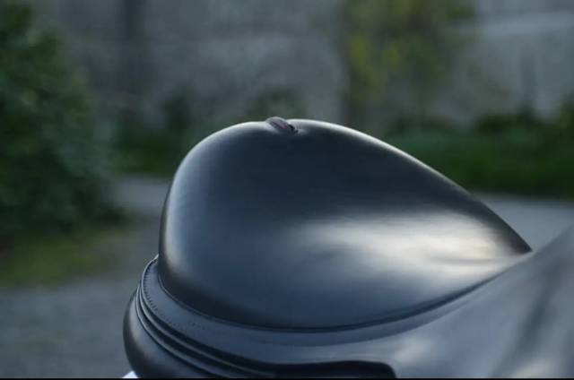 Selle EQUIPE en cuir noir