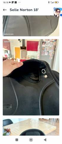 Selle randonn&eacute;e Rexine Evol Norton 